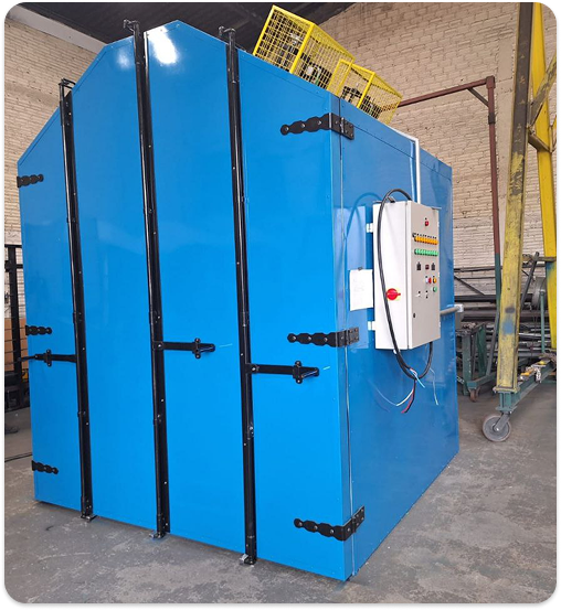 Forno de Pirólise com a Pacholok